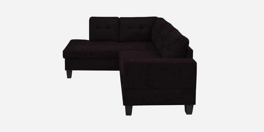 Thomas Fabric Rhs Sectional Sofa 2 Lounger In Cara Brown Colour - Febonic Living