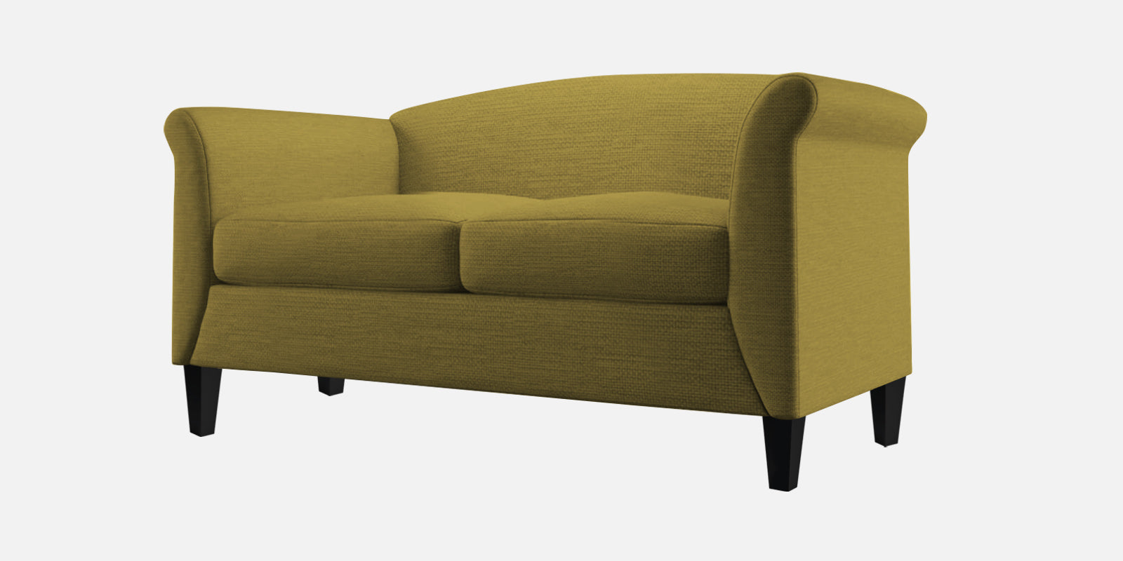 Kimber Fabric 2 Seater Sofa in Parrot Green Colour