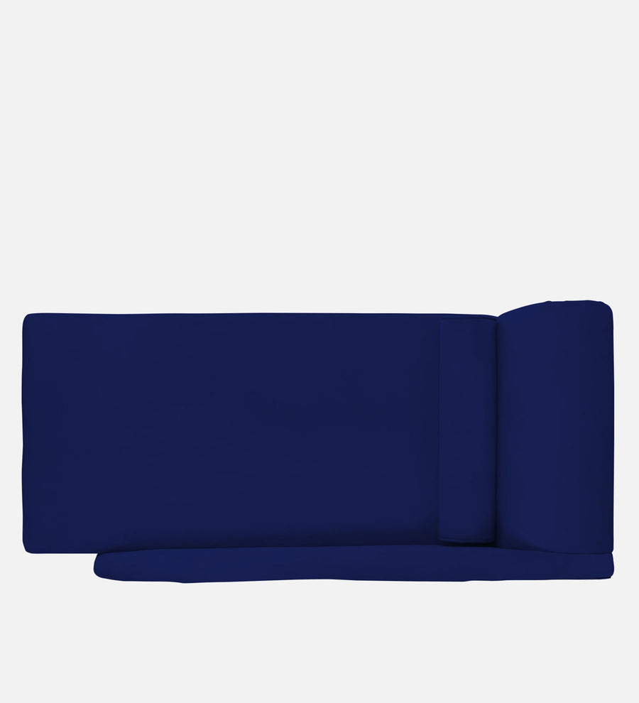 Rana Velvet Lhs Chaise Lounger In Imperial Blue Colour - Febonic Living