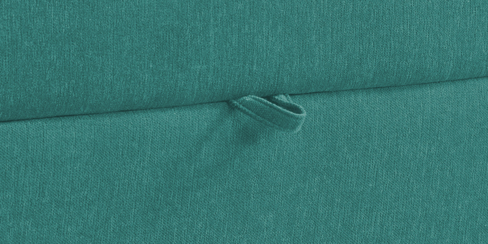 Kara Fabric 2 Seater Pull Out Sofa Cum Bed in Sea Green Colour