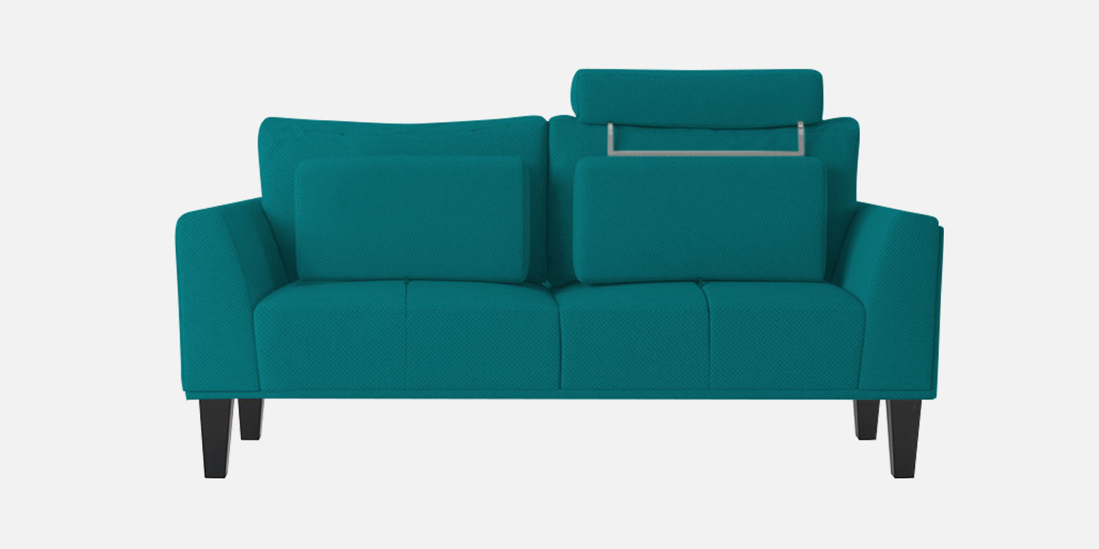 Como Fabric 2 Seater Sofa in Sea Green Colour