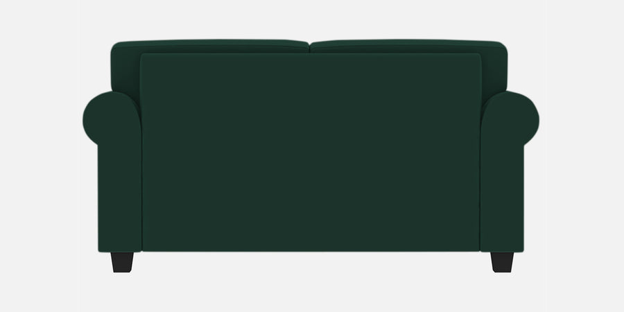 Numonk Velvet 2 Seater Sofa In Forest Green Colour - Febonic Living