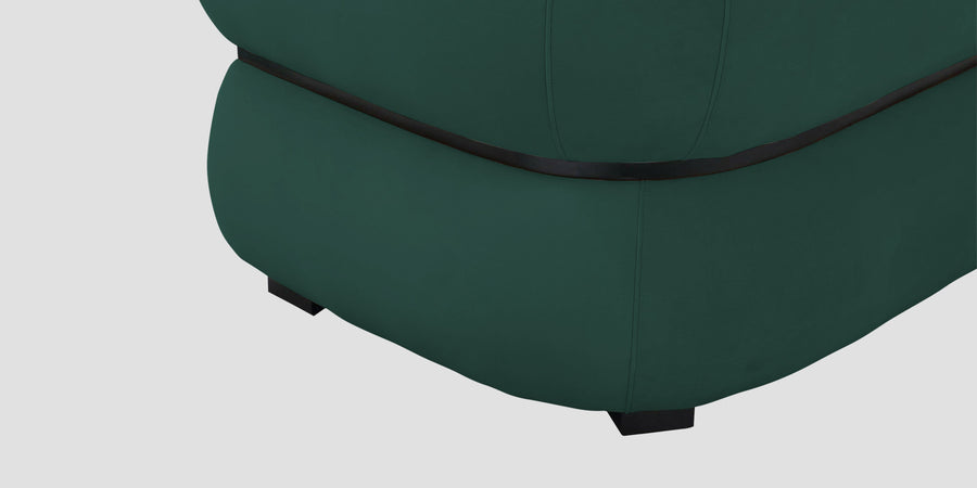 Kula Velvet 2 Seater Sofa In Amazon Green Colour - Febonic Living