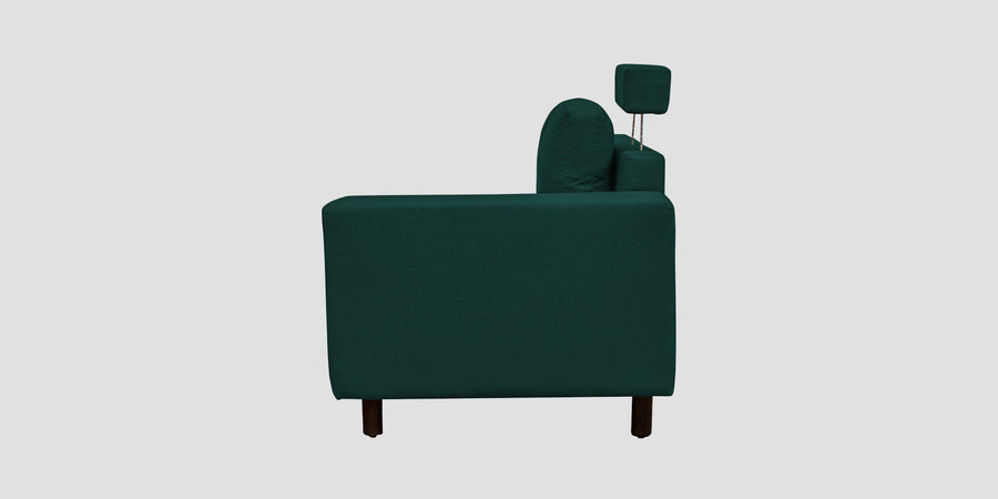 Betty Fabric 6 Seater Lhs Corner Sofa In Sage Green Colour - Febonic Living