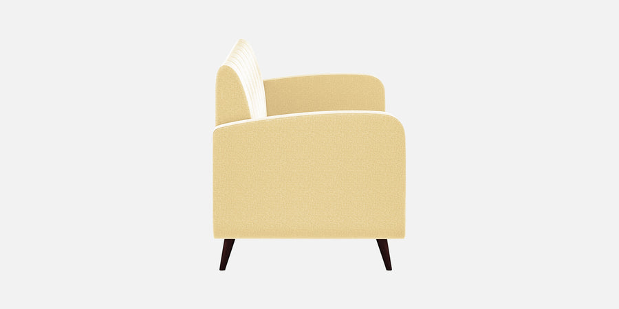 Wiki Velvet 3 Seater Sofa In Sandy Beige Colour - Febonic Living