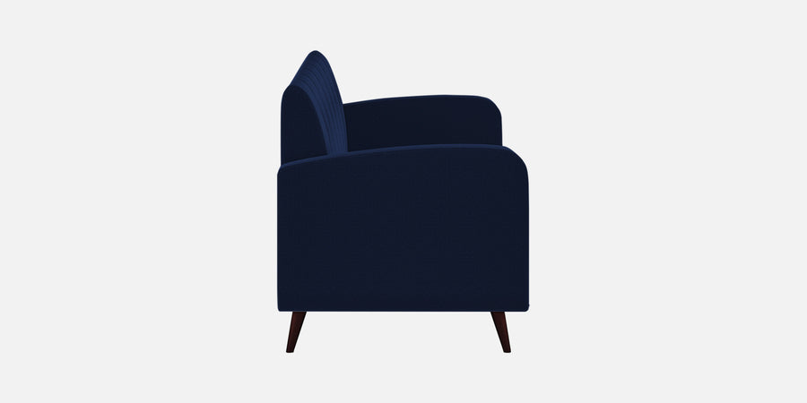 Wiki Velvet 3 Seater Sofa In Indigo Blue Colour - Febonic Living