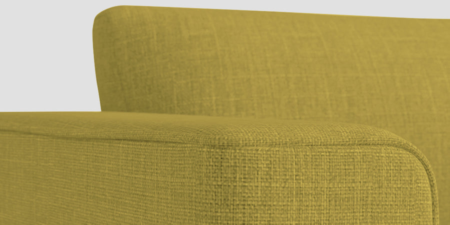 Kenia Fabric 3 Seater Foldable Sofa Cum Bed In Parrot Green Colour - Febonic Living