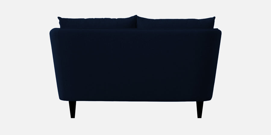 Norway Velvet 2 Seater Sofa In Dark Blue Colour - Febonic Living