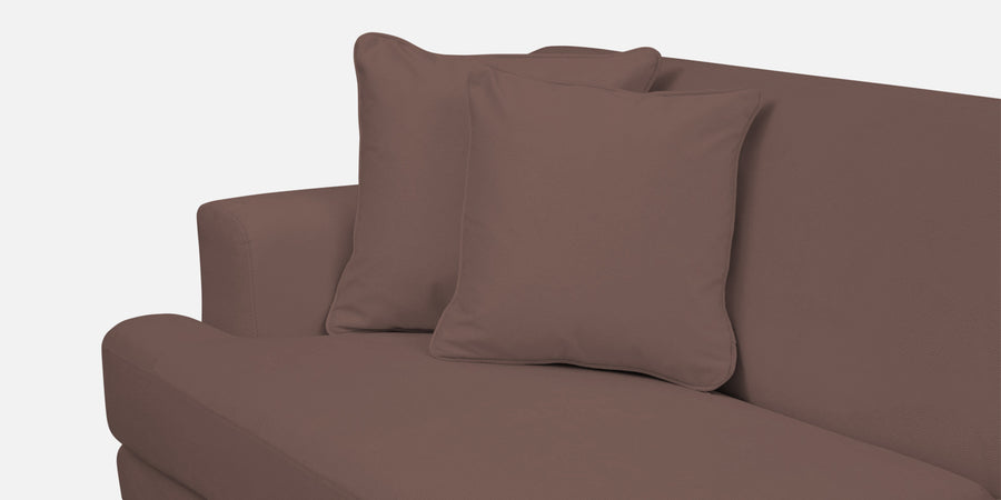 Woody Fabric Rhs Sectional Sofa 3 Lounger In Berry Wine Colour - Febonic Living