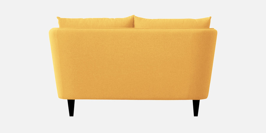 Norway Velvet 2 Seater Sofa In Turmeric Yellow Colour - Febonic Living