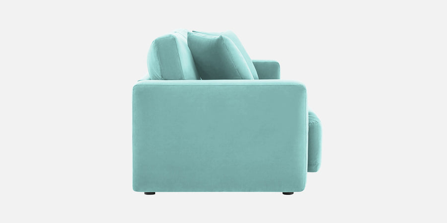 Kosta Velvet 3 Seater Sofa In Barmunda Aqua Colour - Febonic Living