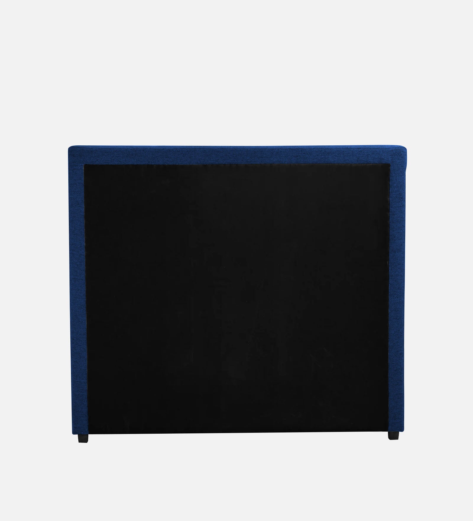 Pollen Fabric Queen Size Bed In Royal Blue Colour