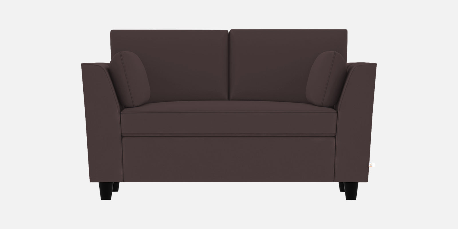 Bristo Velvet 2 Seater Sofa in Mocha Brown Colour With Storage