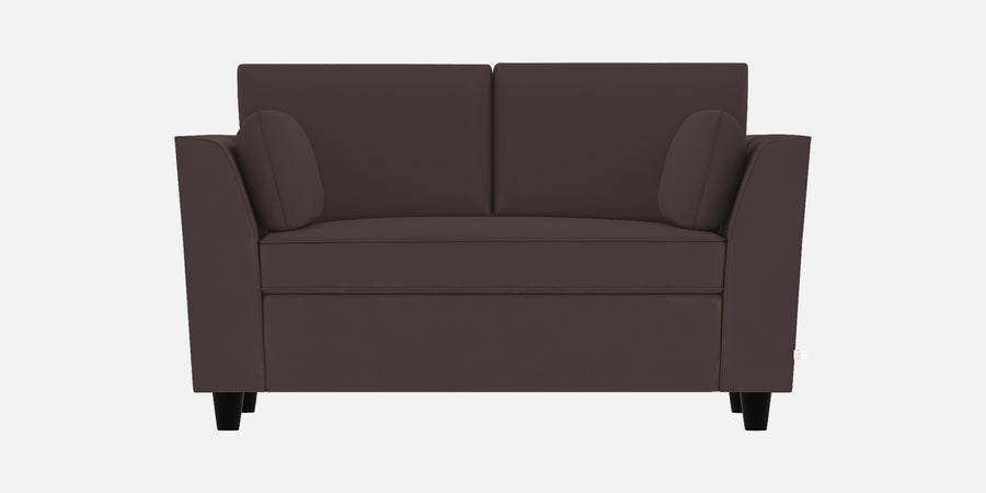 Bristo Velvet 2 Seater Sofa In Mocha Brown Colour With Storage - Febonic Living