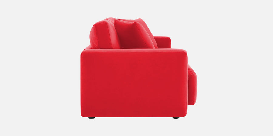 Kosta Velvet 2 Seater Sofa In Ox Blood Maroon Colour - Febonic Living
