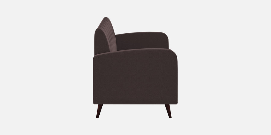 Wiki Velvet 3 Seater Sofa In Mocha Brown Colour - Febonic Living