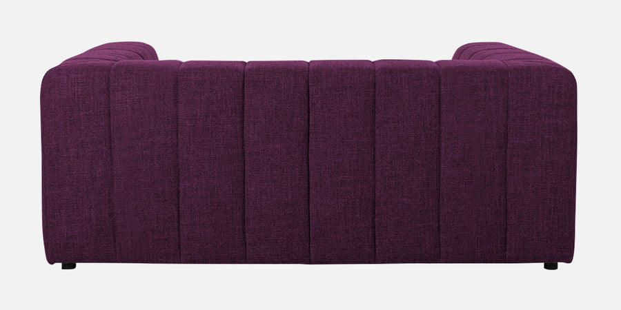 Lara Fabric 2 Seater Sofa In Greek Purple Colour - Febonic Living