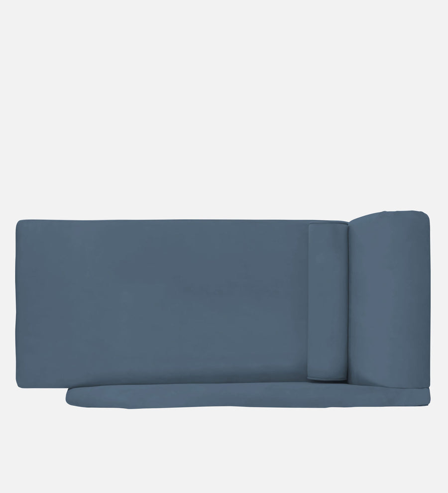 Rana Velvet Lhs Chaise Lounger In Oxford Blue Colour - Febonic Living