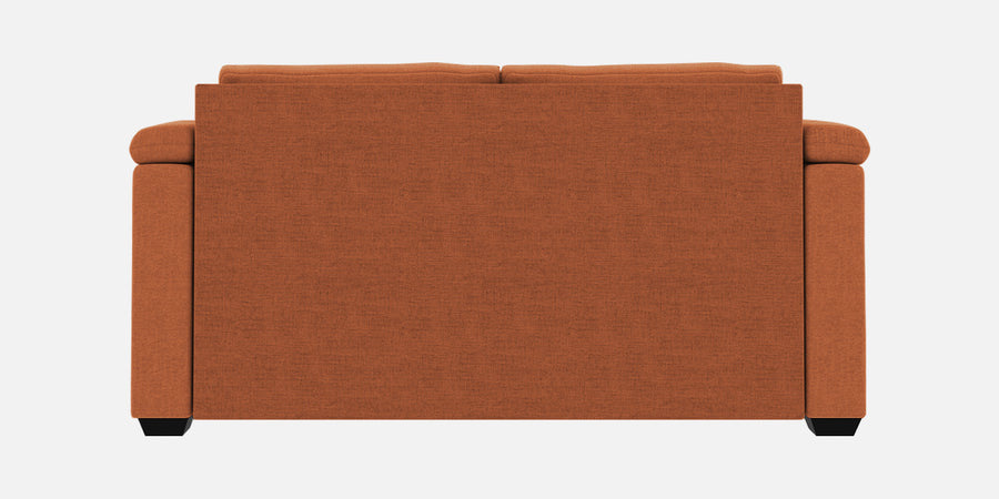 Andres Fabric 2 Seater Sofa In Safforn Orange Colour - Febonic Living