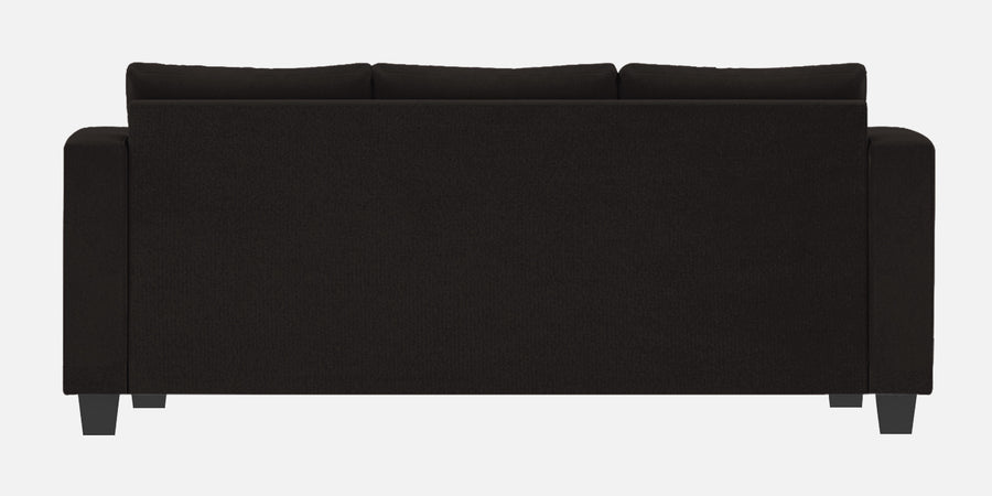 Nabi Fabric 3 Seater Sofa In Cara Brown Colour - Febonic Living