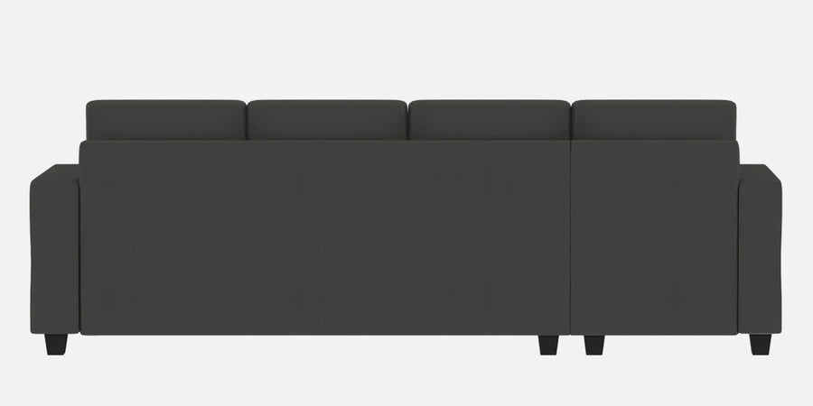 Nabi Fabric Rhs Sectional Sofa 3 Lounger In Charcoal Grey Colour - Febonic Living