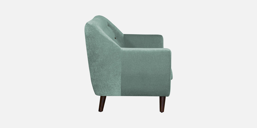 German Fabric 3 Seater Sofa In Suka Blue Colour - Febonic Living