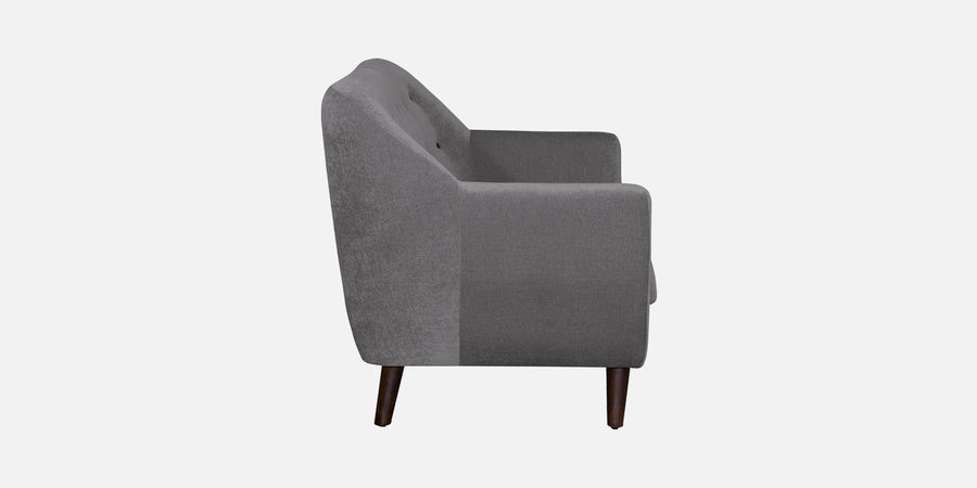 German Fabric 3 Seater Sofa In Sudo Grey Colour - Febonic Living