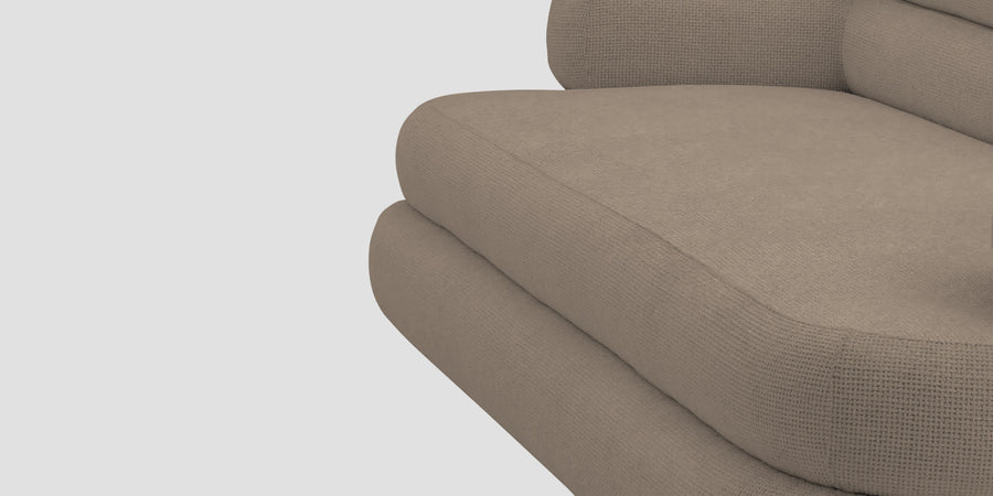 Wener Fabric 2 Seater Sofa In Hazel Beige Colour - Febonic Living