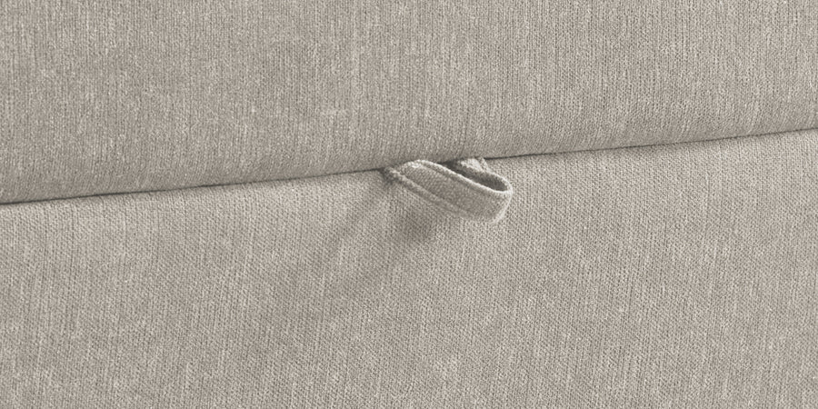 Kara Fabric 2 Seater Pull Out Sofa Cum Bed In Ash Grey Colour - Febonic Living
