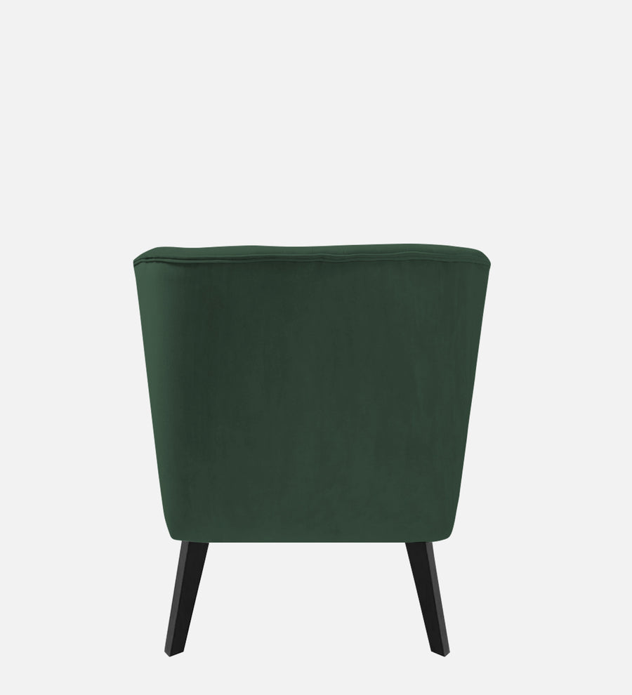 Flora Velvet Rhs Chaise Lounger In Amazon Green Colour - Febonic Living