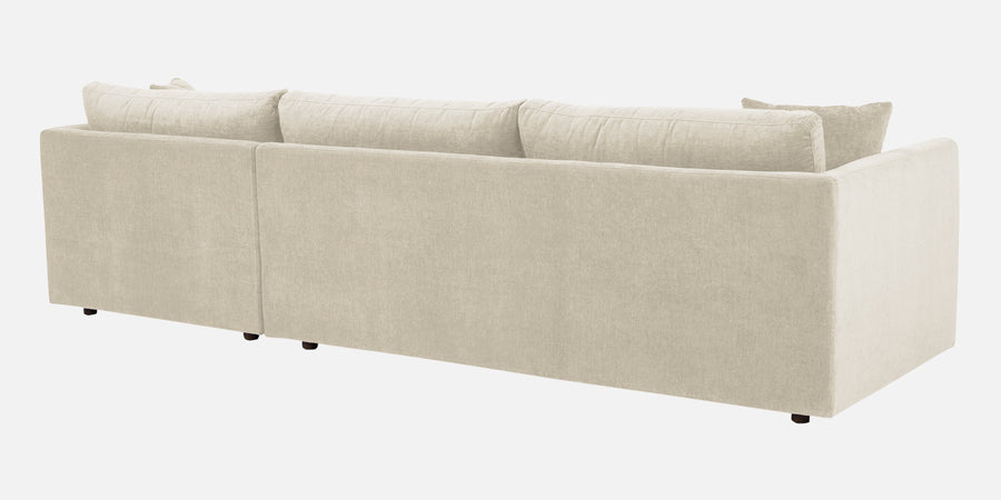 Northern Fabric Lhs Sectional Sofa 3 Lounger In Ivory Beige Colour - Febonic Living