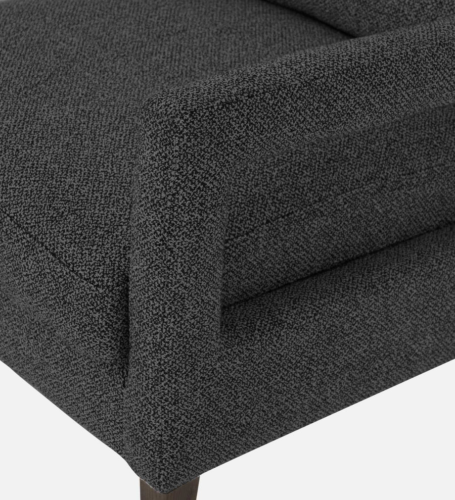 Olsen Fabric Arm Chair In Charcoal Grey Colour - Febonic Living