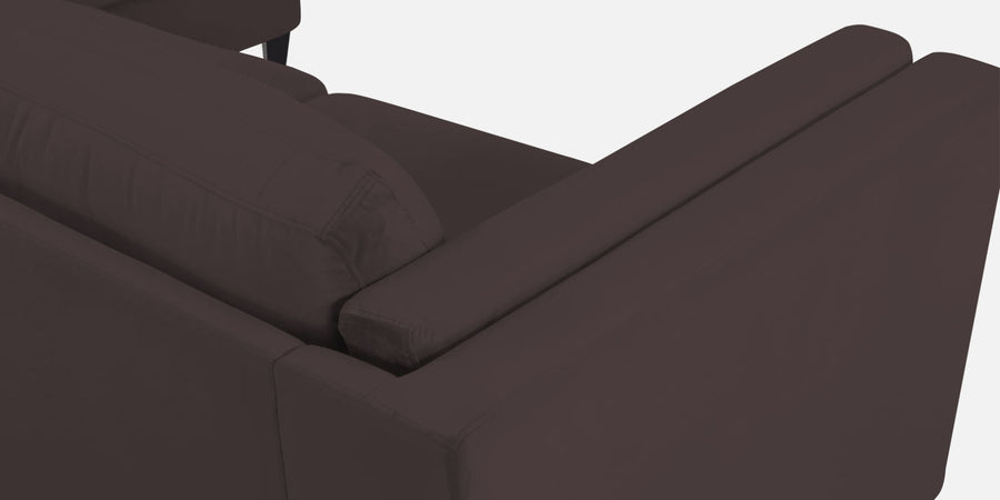 Jasper Velvet Lhs Sectional Sofa 3 Lounger In Mocha Brown Colour - Febonic Living