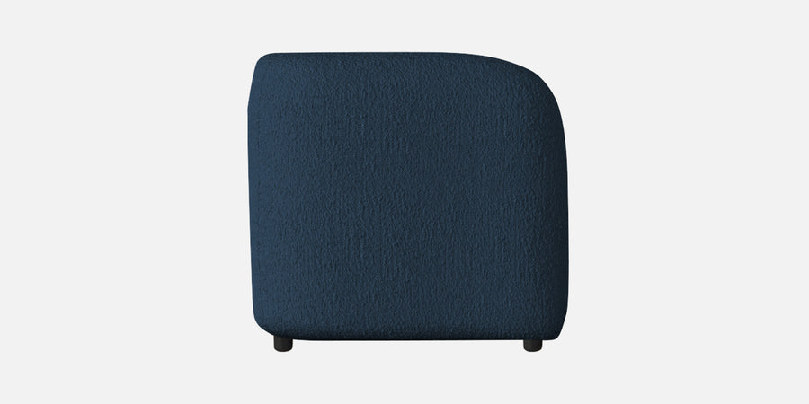 Corny Boucle Fabric 3 Seater Sofa In Classic Blue Colour - Febonic Living