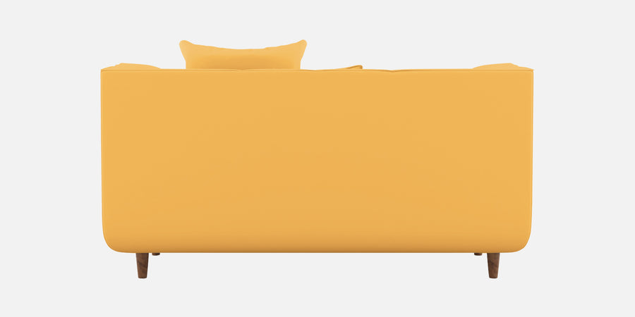 Sumo Velvet 2 Seater Sofa In Turmeric Yellow Colour - Febonic Living