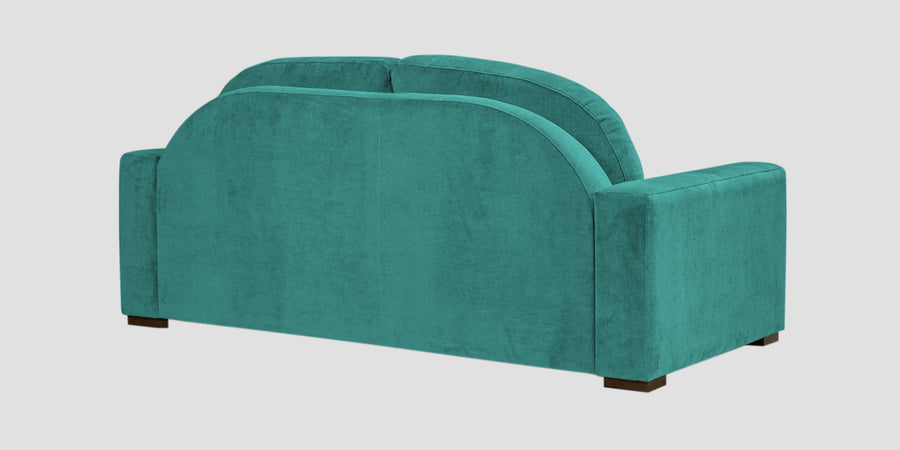 Dara Fabric 2 Seater Sofa In Sea Green Colour - Febonic Living
