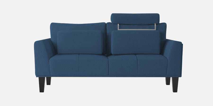 Como Fabric 2 Seater Sofa In Light Blue Colour - Febonic Living