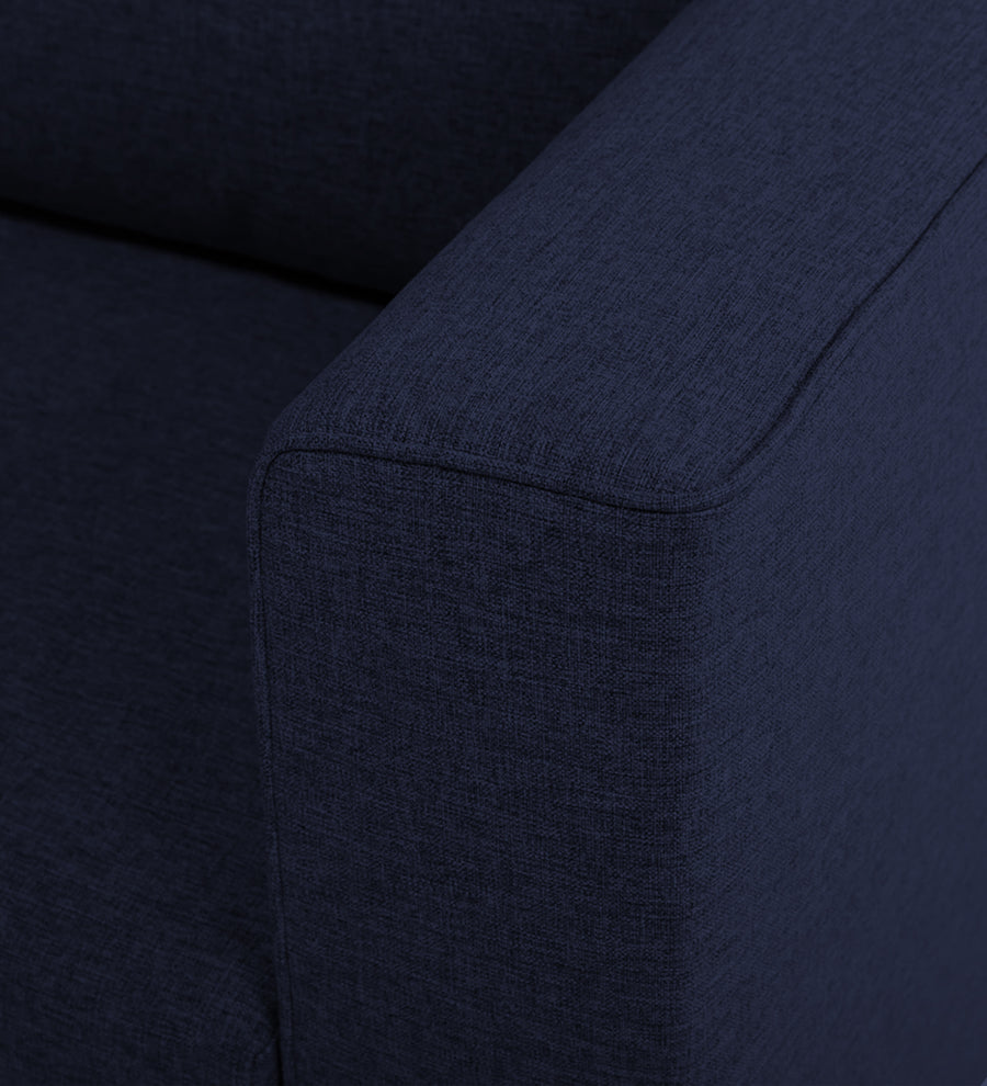 Kenia Fabric 1 Seater Foldable Sofa Cum Bed In Royal Blue Colour - Febonic Living