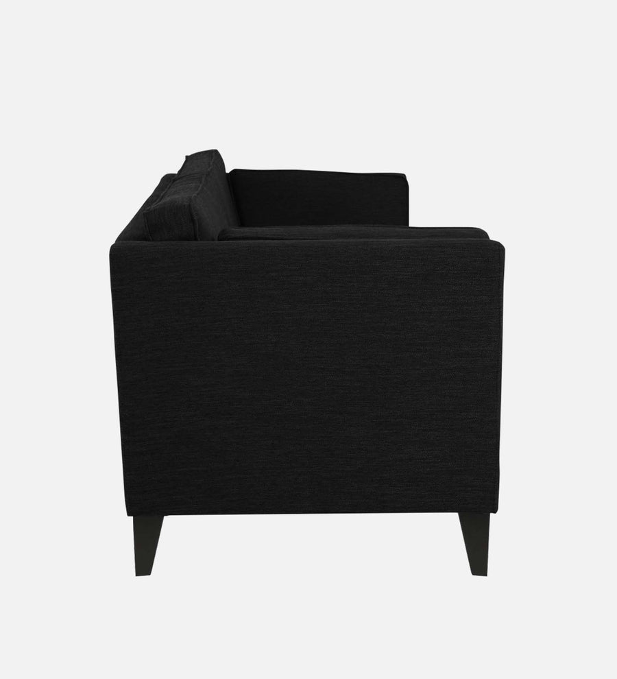 Nigar Fabric 1 Seater Sofa In Zed Black Colour - Febonic Living
