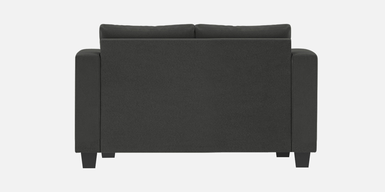 Nabi Fabric 2 Seater Sofa In Charcoal Grey Colour