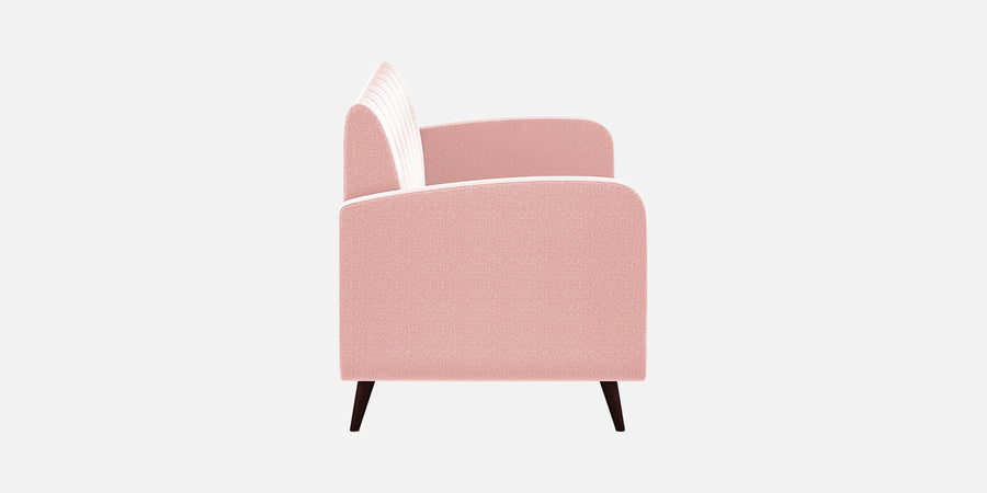 Wiki Velvet 3 Seater Sofa In Millennial Pink Colour - Febonic Living