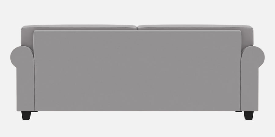 Numonk Velvet 3 Seater Sofa In Concrete Grey Colour - Febonic Living