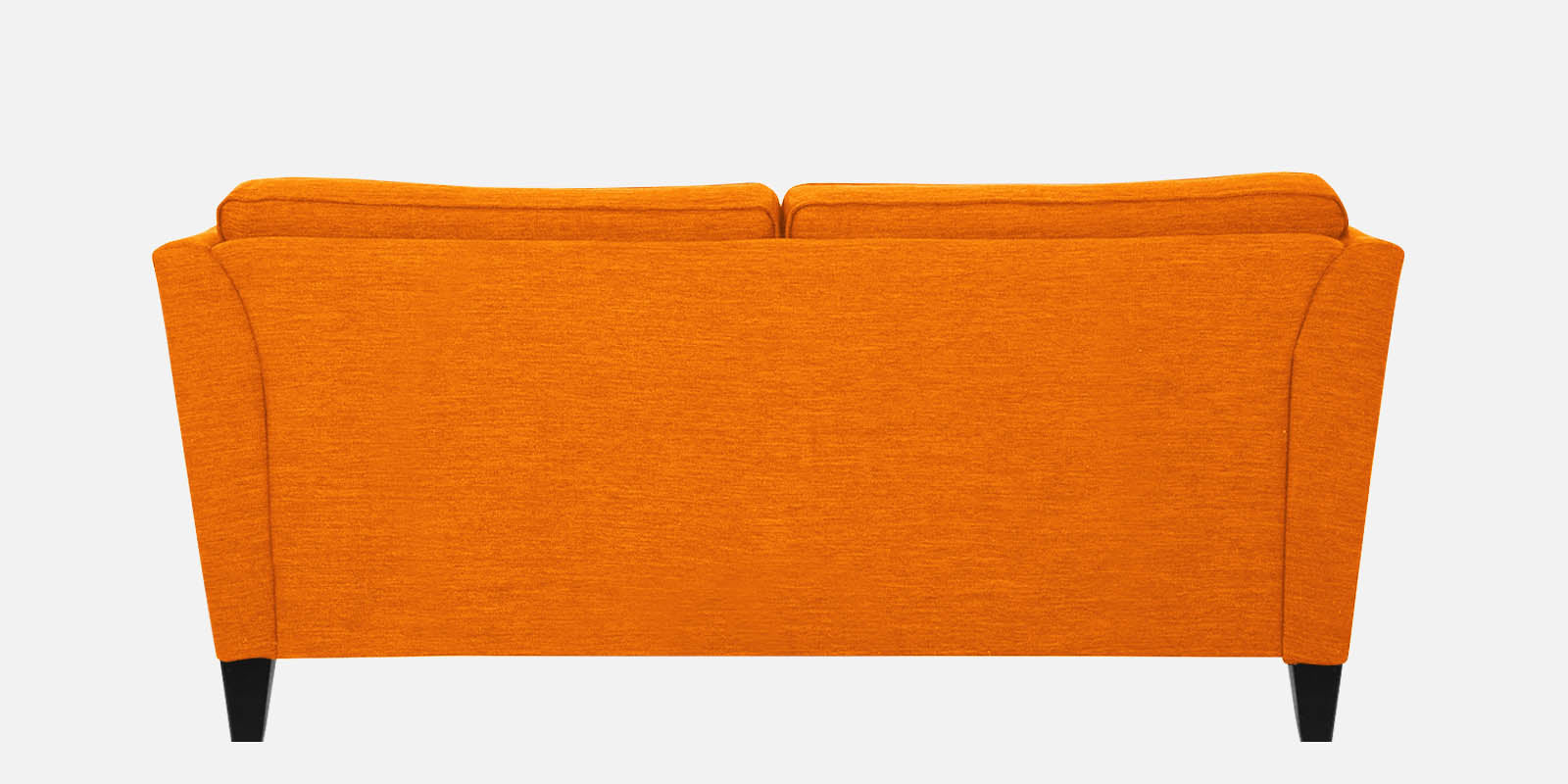 Nigar Fabric 2 Seater Sofa in Vivid Orange Colour