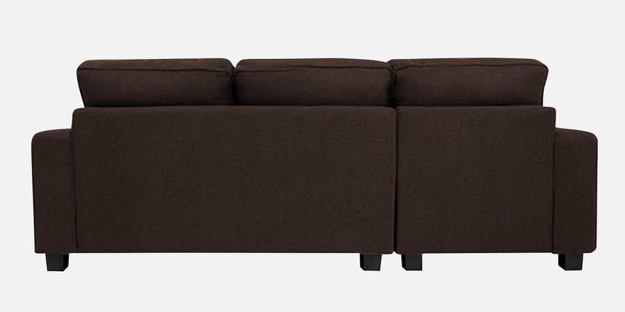 Ladybug Fabric Lhs Sectional Sofa 2 Lounger In Coffee Brown Colour - Febonic Living