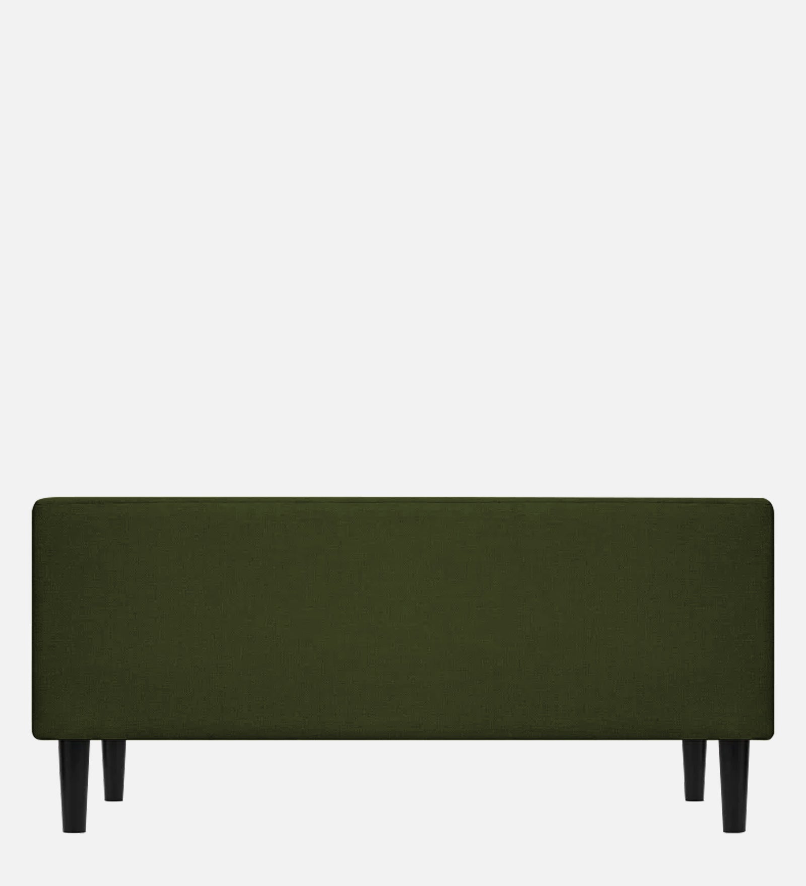 Maya Fabric Bench In Olive Green Colour