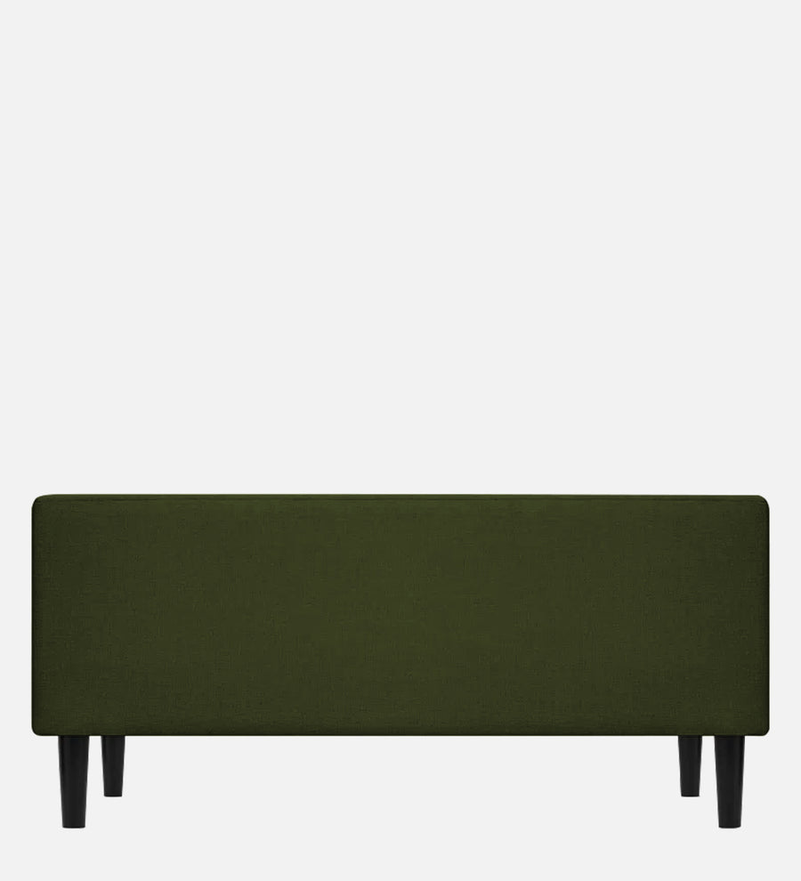 Maya Fabric Bench In Olive Green Colour - Febonic Living