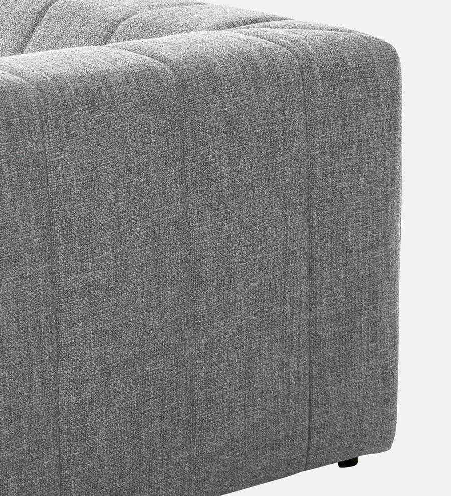 Lara Fabric 1 Seater Sofa In Lit Grey Colour - Febonic Living