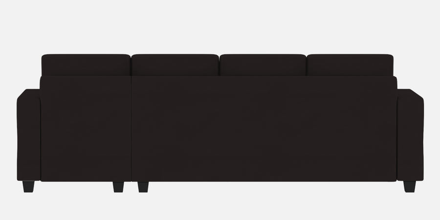 Nabi Fabric Lhs Sectional Sofa 3 Lounger In Cara Brown Colour - Febonic Living