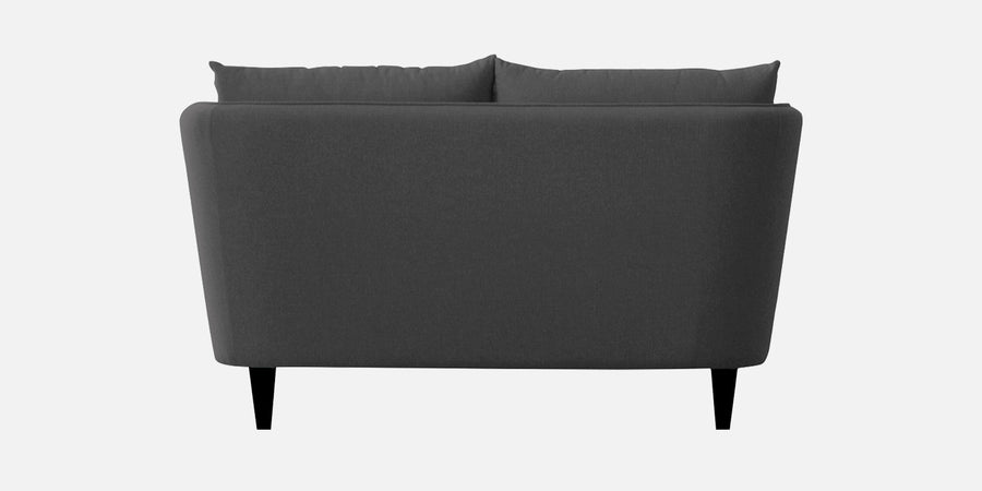 Norway Velvet 2 Seater Sofa In Davy Grey Colour - Febonic Living