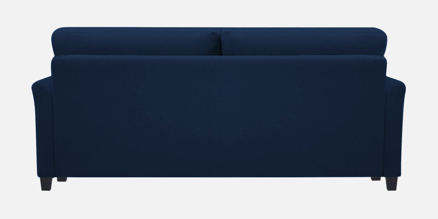 Daroo Velvet 3 Seater Sofa In Imperial Blue Colour - Febonic Living